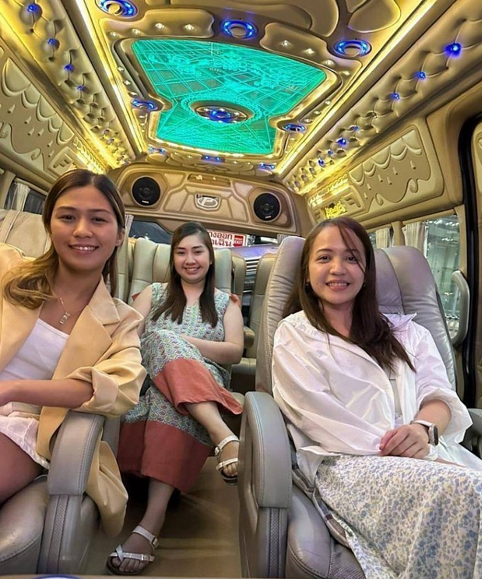 van rental with driver in bangkok