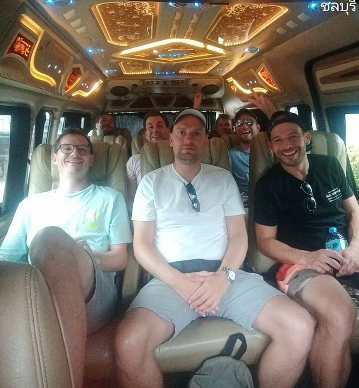 van rental with driver in bangkok