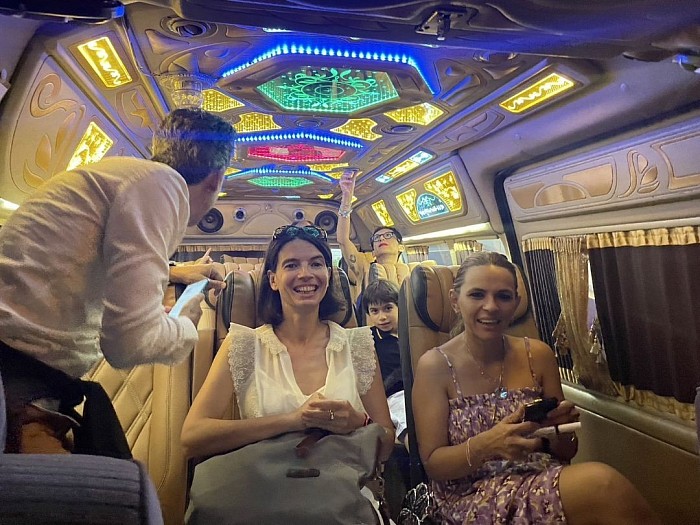 van rental with driver in bangkok